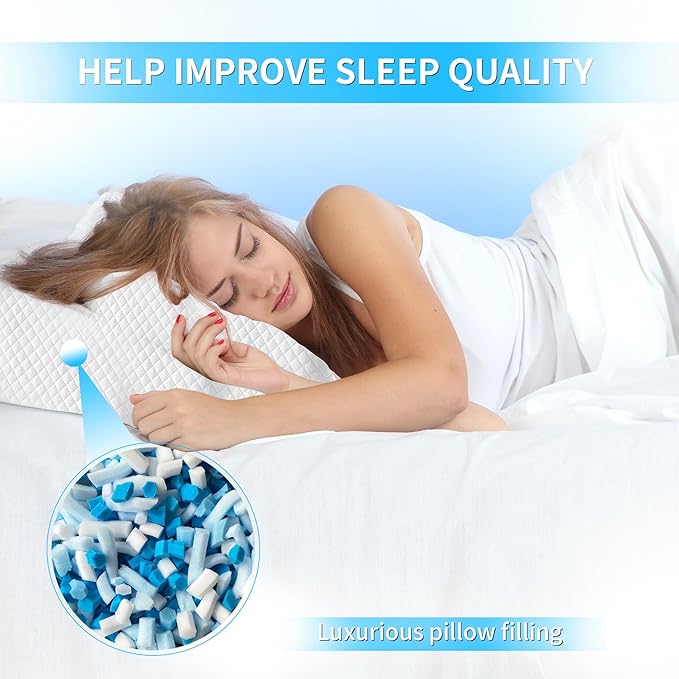12LBS Shredded Memory Foam Filling Bean Bag Filler, Added Gel Particles Comfortable and Soft,Very Suitable for Filling Bean Bags, Pillows,Dog beds, Couch Cushion