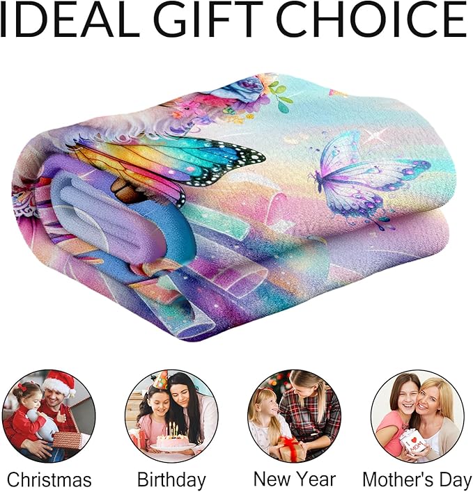 Personalized Alpaca Blanket - Soft Flannel Throw for Llama Lovers - Kids Throw Blankets for Chair, Office