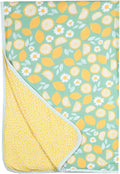 Copper Pearl Jumbo 3-Layer Quilt: Soft Quilts for Boys & Girls | Breathable, Cozy Toddler Blanket | Newborn Quilt | 46x46 Premium Polyester/Rayon | Lemon