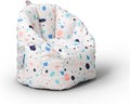 Big Joe Milano Kid's Bean Bag Chair, Dolce Terazzo Lenox, 2ft Small