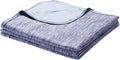 Cooling Blanket Keep Cool in Hot Summer, 51 X 67in Twin or Baby Size Blanket for Adults, Children, Babies Japanese Q-Max >0.5 Technology Arc-Chill Cooling Fiber, Breathable Comfortable All-Season-Blue