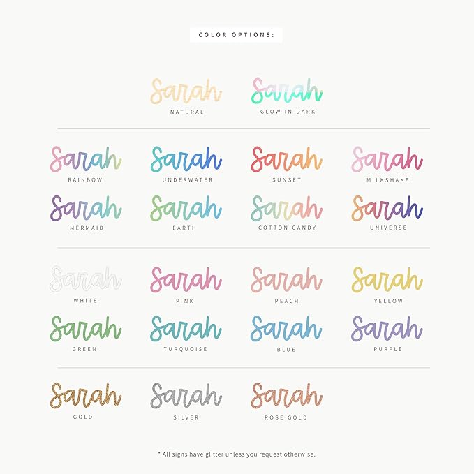 Wooden Name Signs (Rainbow colors) - Personalized wood letters for girl, Baby name sign, Custom name sign nursery, Toddler girl room decor, Home decor