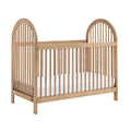 Soho Baby Everlee 3-in-1 Island Crib, Honey Wood