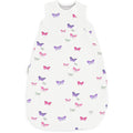 Woolino Merino Wool and Organic Cotton Baby Sleep Bag - 4 Season Classic Sleep Sack for Baby - Two-Way Zipper Sleeping Bag for Baby and Toddler - 6-18 Months - Butterfly