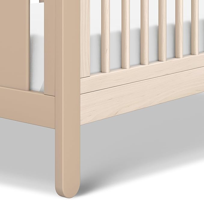 Carter's by DaVinci Marisol 4-in-1 Convertible Crib in Taupe/Washed Natural, GREENGUARD Gold Certified