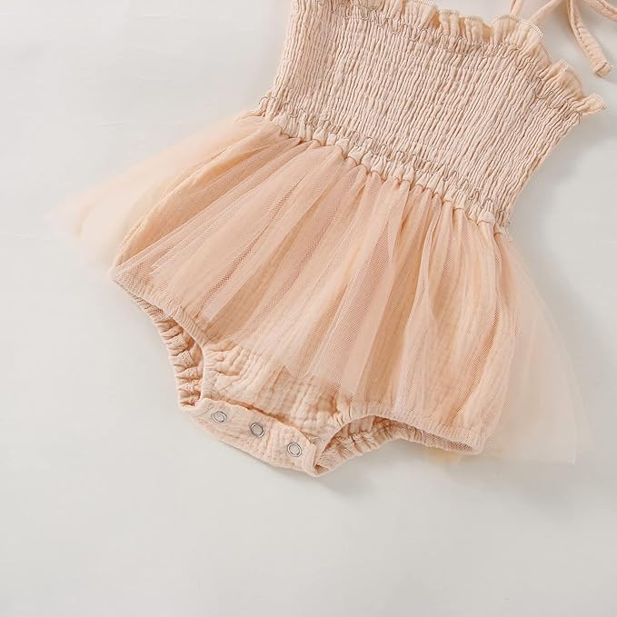 Meihuida Newborn Baby Girl Sleeveless Rompers Summer Clothes Cotton Bodysuit with Headband