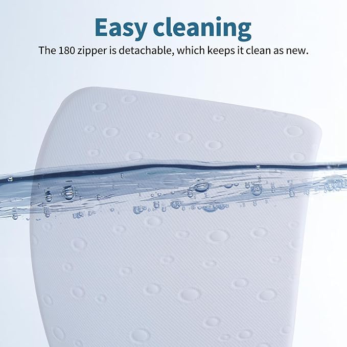 Pack and Play Mattress, 38" x 26" x 1.5", Dual-Sided Comfort Gel Memory Foam, White, Waterproof, Washable, Breathable, Machine Wash, 1 Count