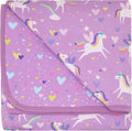 Little Sleepies Cloud Blanket, Soft Viscose from Bamboo Toddler & Baby Blanket for Boys & Girls, Lightweight, Perfect for Hot Sleepers, 50" x 50", Large (Sienna's Unicorns)