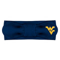 Creative Knitwear West Virginia Mountaineers Infant Girls Navy Solid Hair Knot Headband Embroidered Logo - Size Newborn - 4T