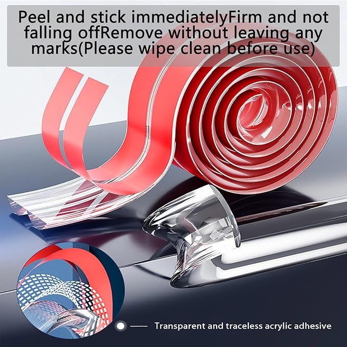 Corner Protector Baby,Corner Protectors for Furniture,Crib Bumpers,Edge Protector Strip with 3M Adhesivef (13.1ft（4M） 0.8 * 0.8in with 4 Corners) Soft and Safe