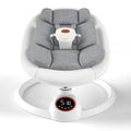 Baby Swings for Infants to Toddler, Portable Baby Swing with Extra Pad, Electric Infant Swing with 5 Speeds and Bluetooth Music, Indoor & Outdoor