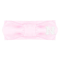 Creative Knitwear Nebraska Cornhuskers Infant Girls Pink Solid Hair Knot Headband Embroidered Logo - Size Newborn - 4T