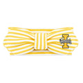 Creative Knitwear Idaho Vandals Infant Girls Gold/White Striped Hair Knot Headband Embroidered Logo - Size Newborn - 4T