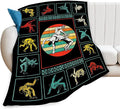 Wrestling Fleece Blanket Sports Wrestle Throw Blankets for Girls Boys Super Soft Warm Flannel Vintage Colorful Throws Gifts for Men Women Cozy Fuzzy Plush Stuffed Couch Bed Bedding Decor 80"x60"