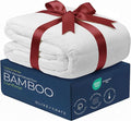Olive + Crate 100% Viscose Derived from Bamboo Comforter - Queen Size - Hypoallergenic, Cooling & Moisture-Wicking Bedding - All Season Lightweight Plush Design - Organic Queen Comforter - 80"x 90"