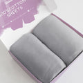Bassinet Sheets Compatible with YADAQE, Li'l Pengyu, Miclassic, Milliard, TCBunny and Evolur Stellar Bedside Bassinet, 100% Cotton, 2 Pack, Ultra Soft Bassinet Sheet for Baby, Gray