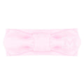 Creative Knitwear Michigan Wolverines Infant Girls Pink Solid Hair Knot Headband Embroidered Logo - Size Newborn - 4T