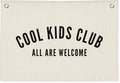 Cool Kids Club Room Decor - Long Live Boyhood Linen Banner Tapestry Wall Hanging Canvas Flag for Toddler Boy Nursery