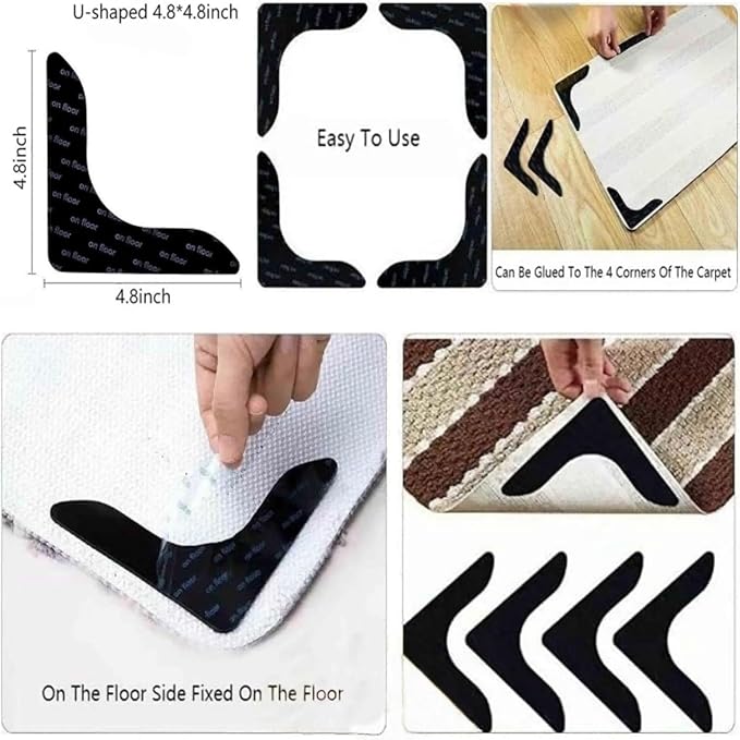 Kids Piano Music Area Rug, 6x8ft, Black and White Keys Musical Notes Design Rug, Music Classroom Decorative Floor Mats, Non-Slip Washable Indoor Carpet for Children's Bedroom Playroom Nursery