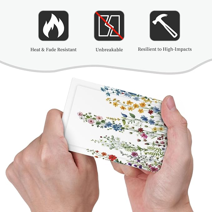 Decorative Light Switch Cover Colorful Wildflowers Plants Flowers on White Background Wall Plate Cover 1 Gang Blank No Device Outlet Covers Electrical Switchplate for Bathroom Home Decor