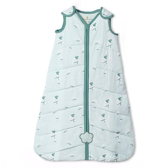 NINTARABABY1.5 TOG Sleep Sack - Premium Organic Cotton, Soft, Breathable, Wearable Blanket for Newborns, Infants & Toddlers (12-18 Months), Unisex Baby Sleeping Bag, Gifts for Babies
