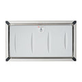 Foundations Classic Horizontal Mount Baby Diaper Changing Station for Commercial Restrooms, Recessed Design, Easy to Clean & Install, Meets All Safety Standards (5240259)