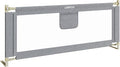 Bed Rails for Toddlers，Toddler Bed Rails，Bed Rail for Baby - Adjustable Height Bed Guard with Child Safety Lock, Universal Fit for King/Full/Twin Beds (Grey, 1 Side 47Inch)