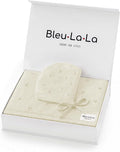 Organic Baby Blanket + Hat Gift Set - 100% Soft Luxury Cotton Unisex Receiving Swaddle Blanket + Bonnett Registry for Newborns & Infants (Butter Cream + Hat)