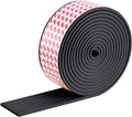 Corner Protector for Baby, Widen Edge Protector with Adhesive Backing, Baby Proofing Edge Corner Protectors Self Adhesive Furniture Corner Guard Bumper for Table, Desk, Fireplace (Black, 16.4ft)