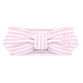 Creative Knitwear Florida State Seminoles Infant Girls Pink/White Striped Hair Knot Headband Embroidered Logo - Size Newborn - 4T