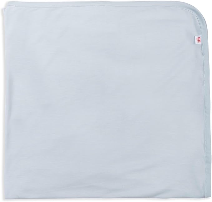Magnetic Me Modal Soothing Swaddle Blanket | Silky Soft Modal Fabric | Baby Blue | One Size