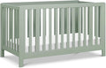 Carter's by DaVinci Colby Grow 6-in-1 Convertible Crib - Portable Bassinet, Full-Size Baby Crib w/Removable Wheels, Toddler Bed, Junior, Full-Size Bed, GREENGUARD Gold Certified, 4 Adjustable Heights