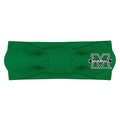 Creative Knitwear Marshall Thundering Herd Infant Girls Kelly Solid Hair Knot Headband Embroidered Logo - Size Newborn - 4T