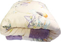 Cuite Pumpkin Baby Toddler Bed Comforter, Down Alternative Toddler Comforter All Season,Quilted Baby Blanket for Daycare,Toddler Crib Quilt for Boys and Girls,(47x 59 Purple)