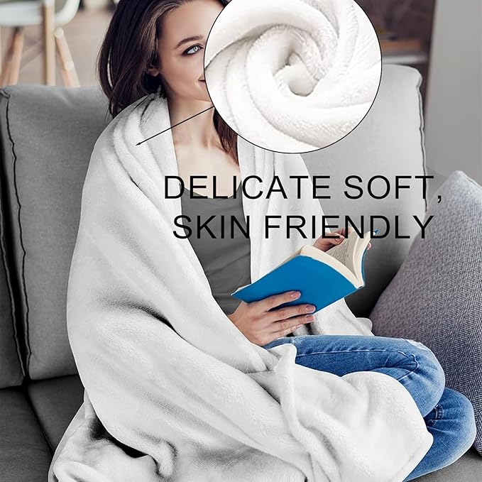 Moose Blanket Gifts for Women Girls Soft Warm Lightweight Cozy Vintage Animal Forest Mooses Throw Blankets for Bed Sofa Couch Living Room Decor 50x60in