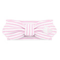 Creative Knitwear Louisville Cardinals Infant Girls Pink/White Striped Hair Knot Headband Embroidered Logo - Size Newborn - 4T