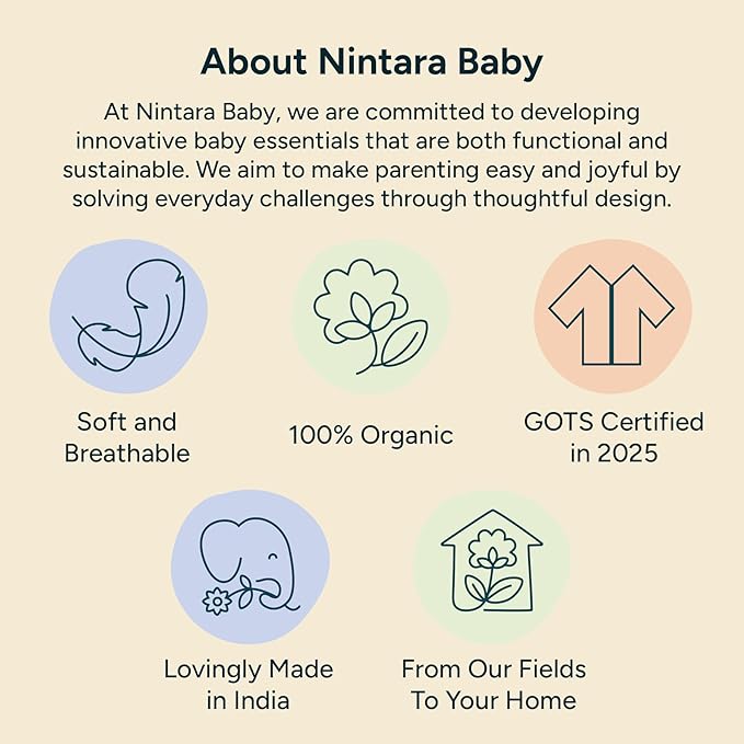 1.5 TOG Sleep Sack - Premium Organic Cotton, Soft, Breathable, Wearable Blanket for Newborns, Infants & Toddlers (18-24 Months), Unisex Baby Sleeping Bag, Gifts for Babies