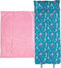 Stephen Joseph, Toddler All Over Print Nap Mat with Soft Blanket and Removable Pillow for Boys & Girls, Kids Sleeping Bag for Elementary, Daycare, Preschool with Carry Handle