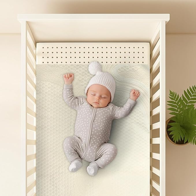 ORGANIC TEXTILES Organic Baby Mattress Topper with Organic Cotton Cover - GOLS/GOTS Certified - Breathable - 3" Mini Sleeper (31"x18")