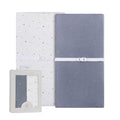 Ely’s & Co. Changing Pad Cover, Diaper Changing Table Sheets, 2 Pack, Cradle Sheet Set for Baby Boys, 100% Jersey Knit Cotton, Celestial Blue Collection, 32”x16”x5”