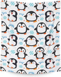 Penguin Throw Blanket Gifts for Kids - 30" x 40" Inches Cute Penguin Blankets for Girls - White Soft Fuzzy Throws for Sofa, Lap & Office