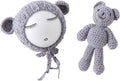 Jastore Infant Newborn Photography Prop Photo Crochet Boys Girls Knit Toy Rabbit Hats