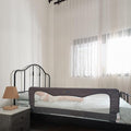 TotCraft Bed Safety Rails for Toddlers - Bed Rail Guard for Queen, King, Full Szie, Twin Mattress Bed (Grey, 59Wx23.5H Inch (Long Extra Tall))