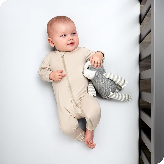 Bare Home 3-Pack Fitted Crib Sheet - Premium 1800 Ultra-Soft Microfiber - Breathable - Baby Sheet - for Boys & Girls - Fits Standard Crib and Toddler Mattresses (White)