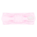 Creative Knitwear Georgia Bulldogs Infant Girls Pink Solid Hair Knot Headband Embroidered Logo - Size Newborn - 4T