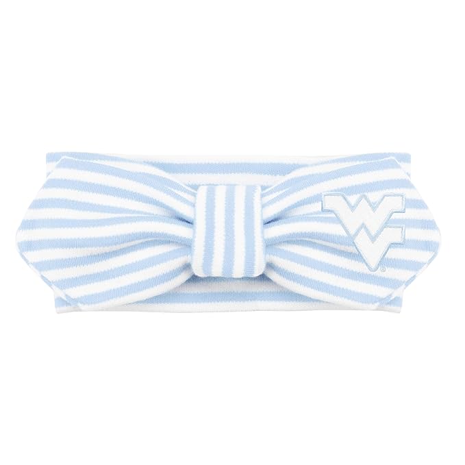 Creative Knitwear West Virginia University Mountaineers Hair Knot