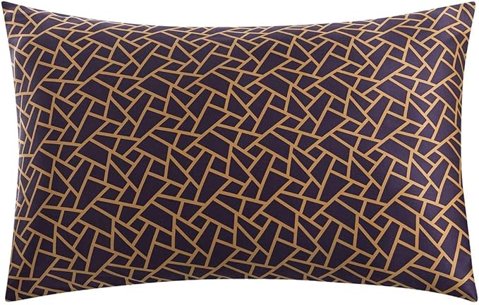 SLPBABY Silk Pillowcase for Hair and Skin with Hidden Zipper Print (Queen, Pattern26)