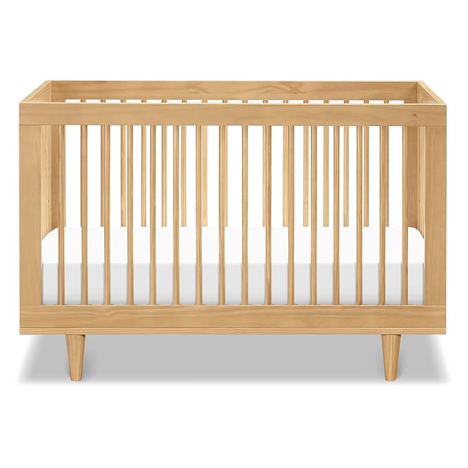 DaVinci Marley 3-in-1 Convertible Crib in Honey, Greenguard Gold and FSC® Certified