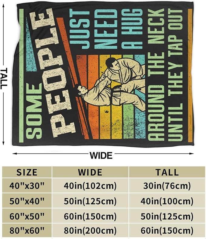 Wrestling Fleece Blanket Sports Wrestle Throw Blankets for Girls Boys Super Soft Warm Flannel Vintage Throws Gifts for Men Women Cozy Fuzzy Plush Stuffed Couch Bed Bedding Decor 60"x50"