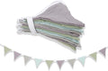 Pennant Banner Flags,Infant and toddler room decoration pennant,for Nursery Decor Baby Birthday Boho Wedding Shower Party Event (Colorful triangular flag banner95)